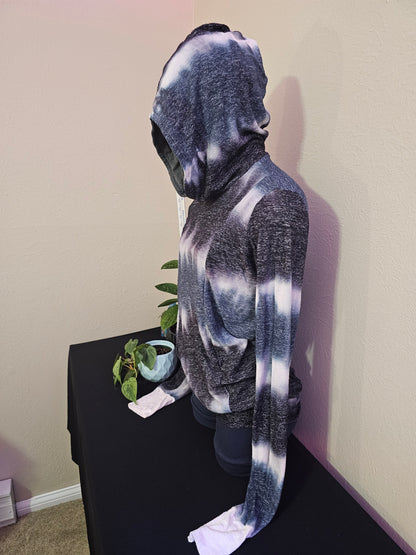 Wavy Blue Hoodie