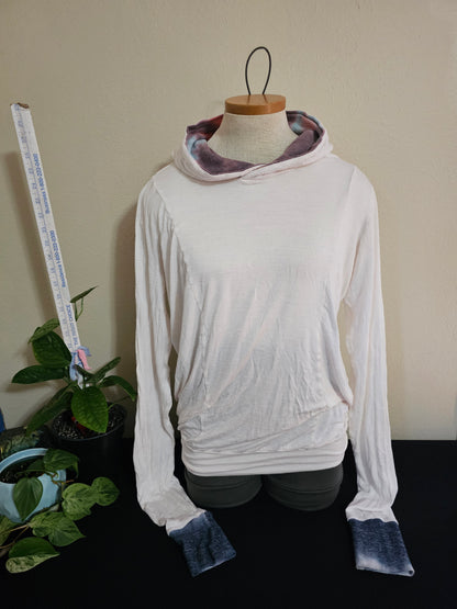 Lightweight White Hoodie