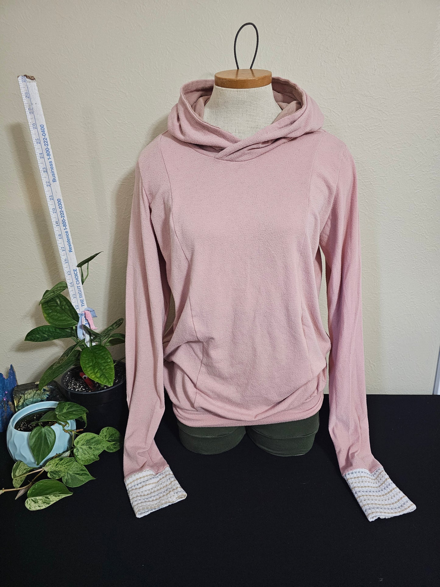 Pale Pink Hoodie