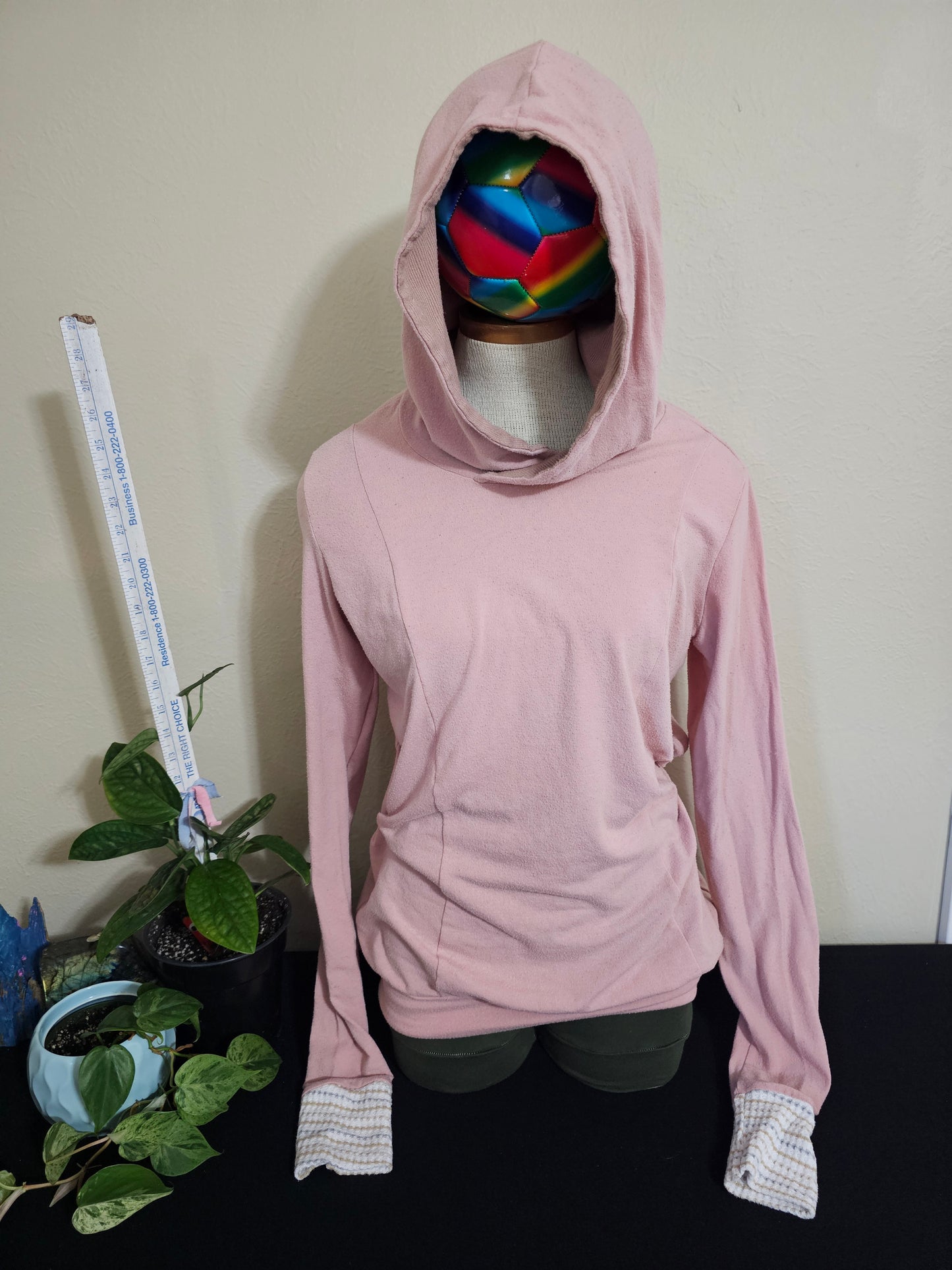 Pale Pink Hoodie